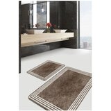 Mila Home Sivorjave žametne kopalniške preproge v kompletu 2 ks 60x100 cm – | Shoptok.si