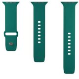 Puro Pašček za Apple Watch 44 / 45 / 46 / 49mm serije Icon iz silikona, Zelena, (5000295564) | Shoptok.si