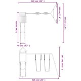 Vanjski Zunanje igralo impregnirana borovina, (20795438) | Shoptok.si