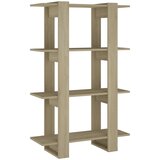 Maison Chic Knjižna omara - Knjižni regal sonoma hrast 80x30x123,5 cm, (21723235) Cene