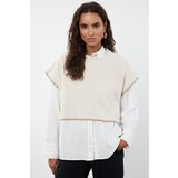 Trendyol Taş Care Collection Crop Crew Neck Knitwear Sweater | shoptok.hr