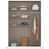 Rauch Möbel OMARA ZA OBLAČILA, bela | Shoptok.si