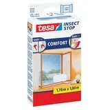Mreža proti mrčesu Tesa Comfort (za okna, 1,7 x 1,8 m, bele barve)