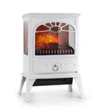 Klarstein leoben, električni kamin, 900/1800 w, termostat, panoramaview, bela Cene