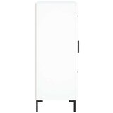 vidaXL Komoda bela 69,5x34x90 cm inženirski les | Shoptok.si