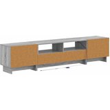  5-dijelni LED TV ormarić Siva Sonoma Konstruirano drvo | shoptok.hr
