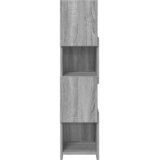  Kutni ormarić Siva Sonoma 25,5x25x102cm Konstruirano drvo | shoptok.hr
