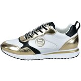TT. BAGATT Nizke superge zlata / črna / bela | Shoptok.si