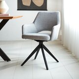 MID.YOU STOL, tekstil siva Slike