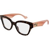 Gucci GG1424O 014 L (54) Havana/Kristalna Cene