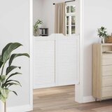  Vrata na rasklapanje Bijela 100 x 50 cm Masivna borovina - Bijela 100 x 100 cm 1 | shoptok.hr