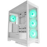  Kucište gaming RAMPAGE HYDRA V2 WHITE Type-C+USB3.0 4*ARGB Infinity Fan+Hub E-ATX Exclusive Gaming | Eponuda.ba