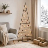  Metalna božićna jelka KUOPIO 125 cm Topla bijela Cijene