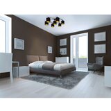 Eglo Staiti spot/7, e27, crna/ tekstil crno/zlatna | Eponuda.com