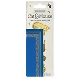 That Company Called IF bukmarker - Bookminders Brass Cat & Mouse Cene