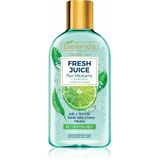 Bielenda Fresh Juice Lime micelarna voda za mešano in občutljivo kožo 500 ml