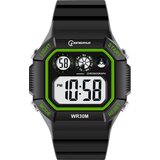 MINGRUI Digitalni sat BU-41675 - Crni / Zeleni | shoptok.hr