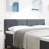  Uzglavlje Tamno siva 160 cm Baršun | shoptok.hr