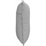  Jastuk za leđa Oblačnosiva 50 x 19 x 45 cm tkanina | shoptok.hr