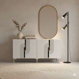 Hanah home Komoda Meyra 150, Bijelo-siva Cijene