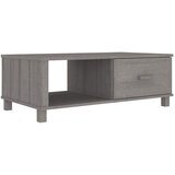  Stolić za kavu HAMAR svjetlosivi 100x55x35 cm masivna borovina | Eponuda.ba