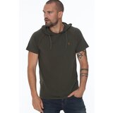 Dewberry T8570 HOODED MEN'S T-SHIRT-KHAKI Cijene
