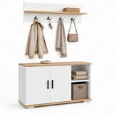 MID.YOU PREDSOBA bela, medeni hrast | Shoptok.si