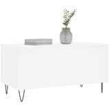  Stolić za kavu bijeli 90 x 44,5 x 45 cm od konstruiranog drva | Eponuda.com