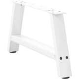  Noge za klub stolić A-oblika 2 kom Bijele 60 x (30-31) cm Čelik | shoptok.hr