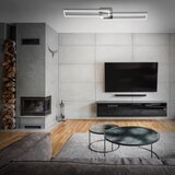 BRILO led prigušiva plafonska lampa frame 2xLED/20W/230V + daljinski upravljač | Eponuda.com