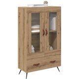  Highboard s ladicama Umjetnički hrast 69,5 x 31 x 115 cm | shoptok.hr