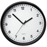  Zidni sat Elvart fi 22cm crna/bela ( 4900001 ) | ePonuda.com