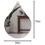 Hanah home ogledalo oblika kapljice damla white | ePonuda.com