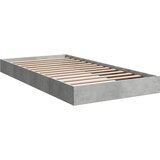  The Living Store Posteljni okvir betonsko siv 90x190 cm inženirski les - Posteljni Okvir, (21500853) | Shoptok.si