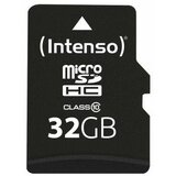 Intenso (Intenso) Micro SD Kartica 32GB Class 10 (SDHC &amp; SDXC) sa adapterom - SDHCmicro+ad-32GB/Class10 Cene
