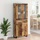  Highboard 2 kom. Staro drvo 69,5 x 34 x 180 cm | shoptok.hr