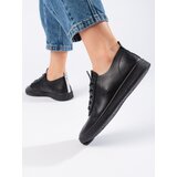 SEASTAR Black openwork women's sneakers | Shoptok.si