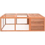 vidaXL Vrtni kavez za životinje 150 x 100 x 50 cm od masivne jelovine | shoptok.hr