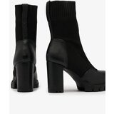 Resti Black Women's Higher Heel Flexi Booties | ePonuda.com