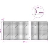  Gabion s 5 mm žicom i mrežom 5x5 cm 850x10x100 cm | shoptok.hr