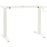  Stol Bjela i prirodna 140 x 60 cm Čvrsto Hrastovo Drvo | shoptok.hr