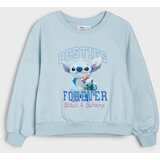 Sinsay Pamučna majica s printom Stitch | shoptok.hr