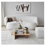 Hanah home sto za dnevnu sobu saga square sapphire transparent