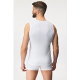 Enrico Coveri Bela majica brez rokavov | Shoptok.si