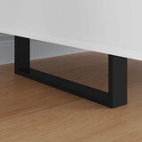  Noge namještaja 12 pcs Crna 341 x 40,5 x 100 mm Željezo | shoptok.hr