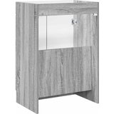 Ormarić ispod umivaonika Siva Sonoma 78,5 x 37,5 x 81 cm | Eponuda.ba