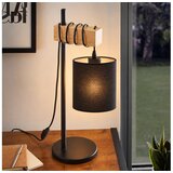 Brilagi Stona lampa NUBILA 1xE27/40W/230V braon/crna Cene