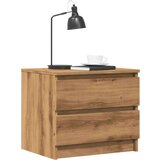 vidaXL Noćni ormarić Artisan hrast 50x40x43,5 | shoptok.hr