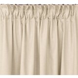  Curtain CARMENA color creamy style classic dragon tape transparent 7.5 cm with fringe 3 cm braid 150x270 HOMEDE | shoptok.hr