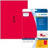 Herma Samolepilne etikete 5048, (210 x 297 mm), 20/1, neon rdeče Cene